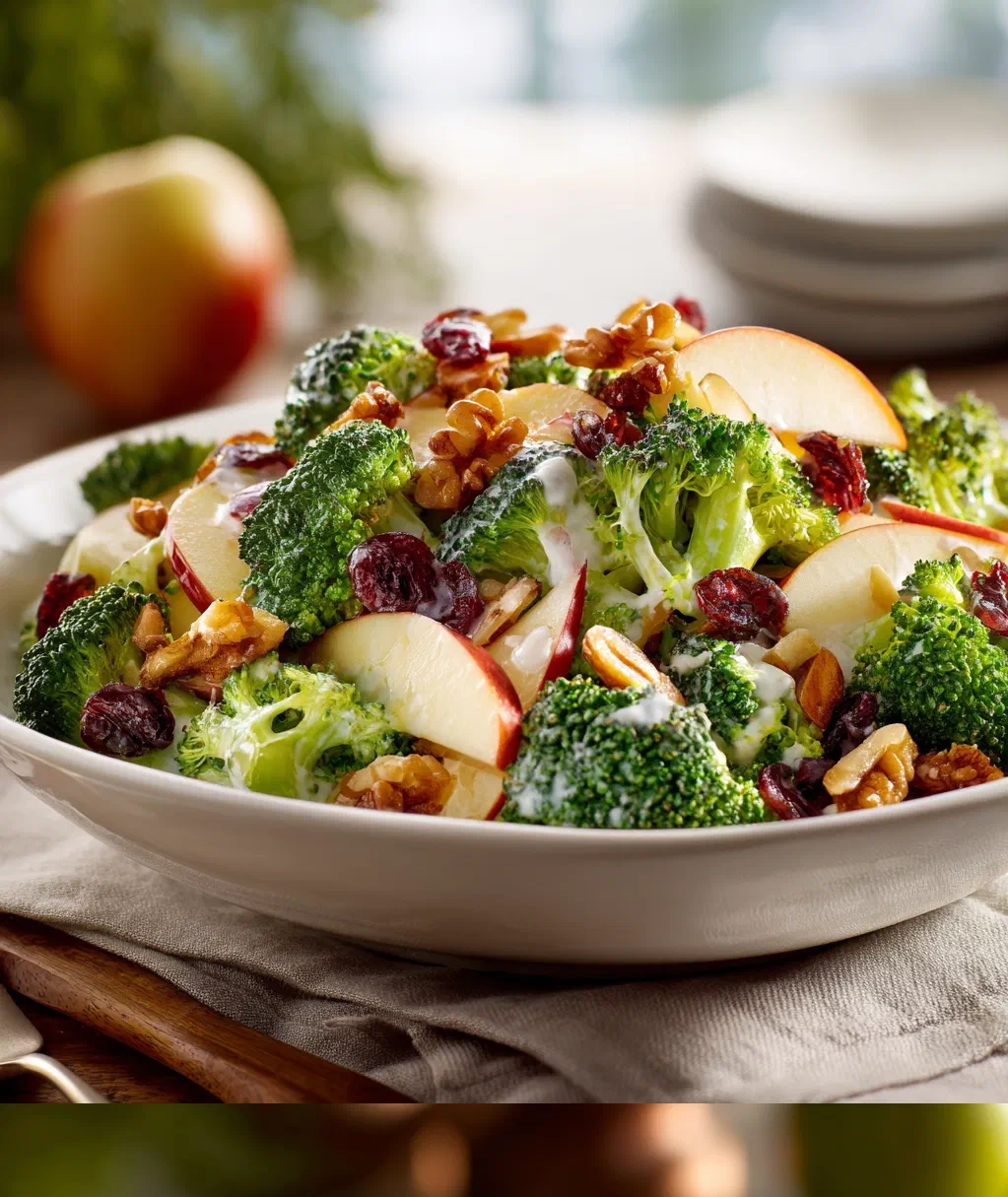 honeycrisp apple broccoli salad