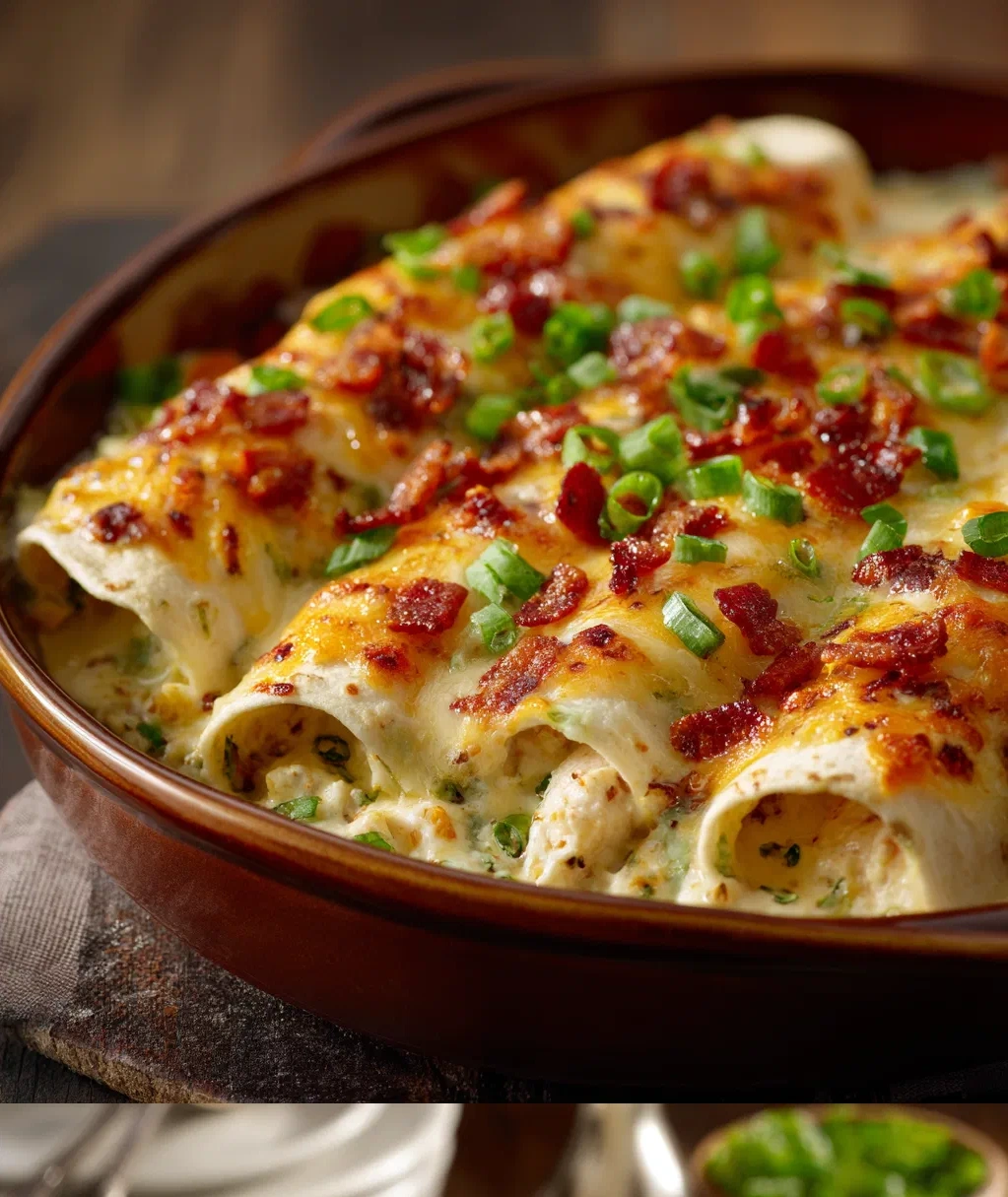 jalapeno popper cheesy chicken enchiladas