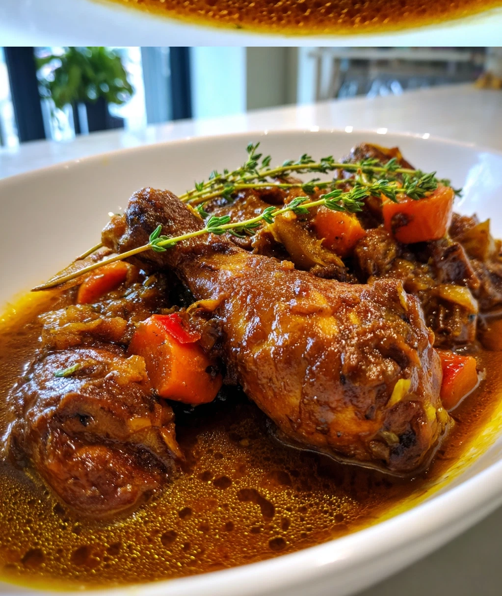jamaican brown stew chicken