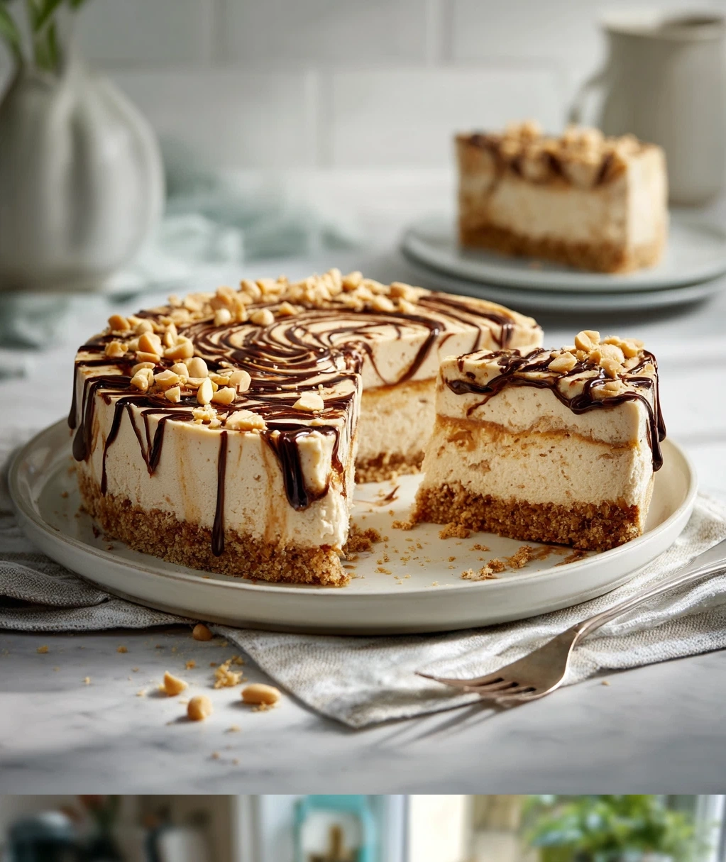 peanut butter cheesecake