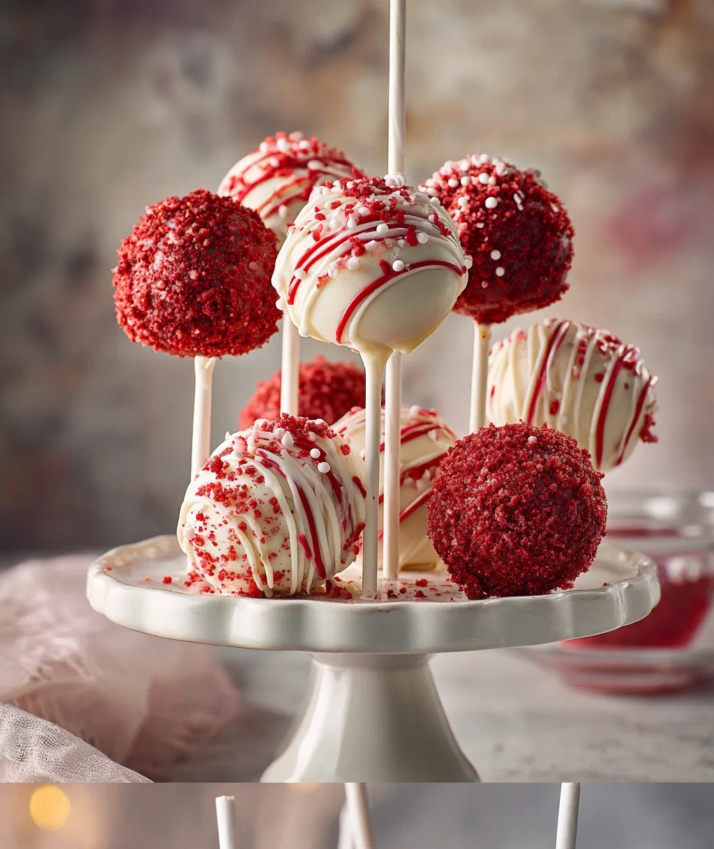 perfect red velvet cake pops recipe
