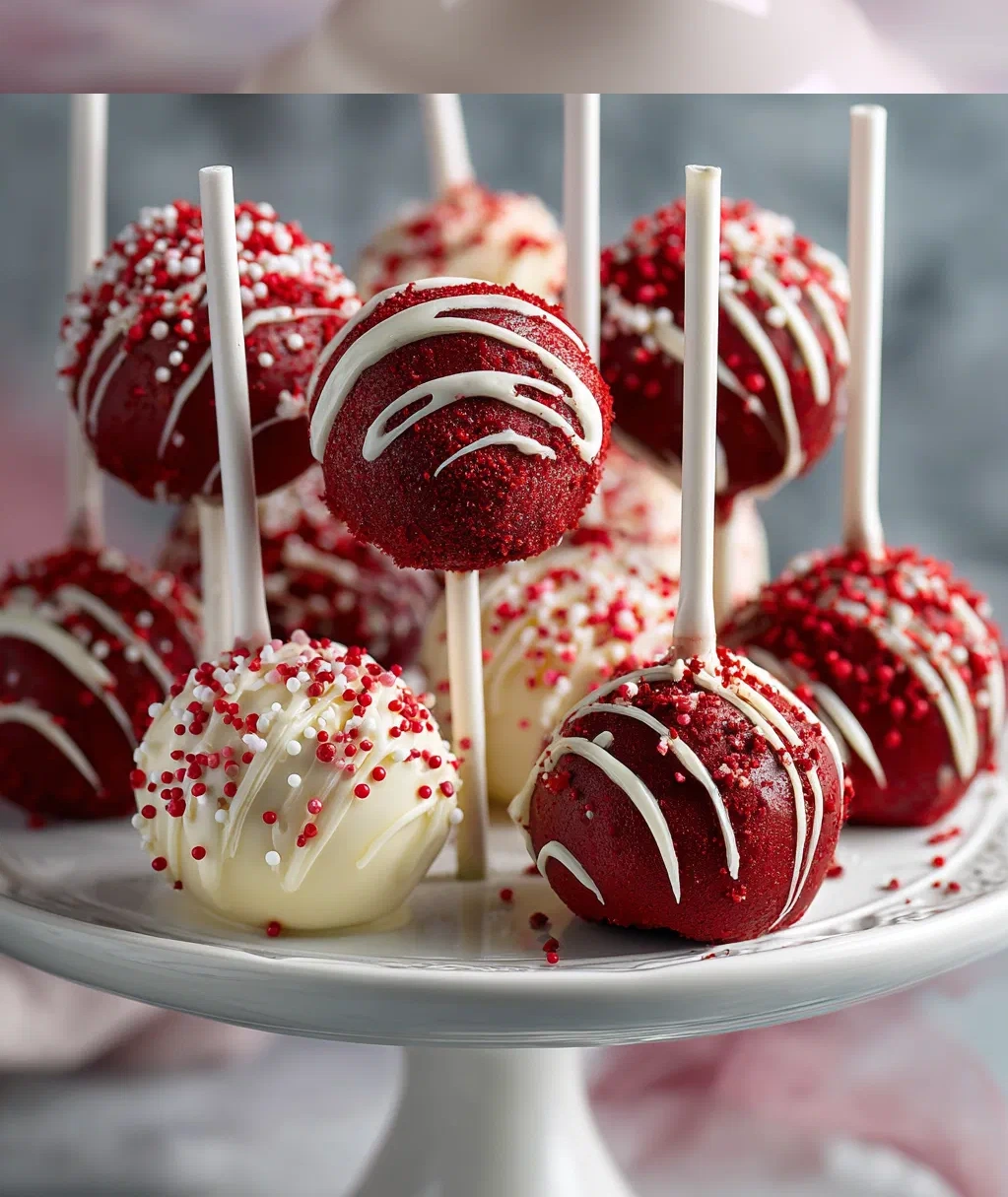 perfect red velvet cake pops recipe