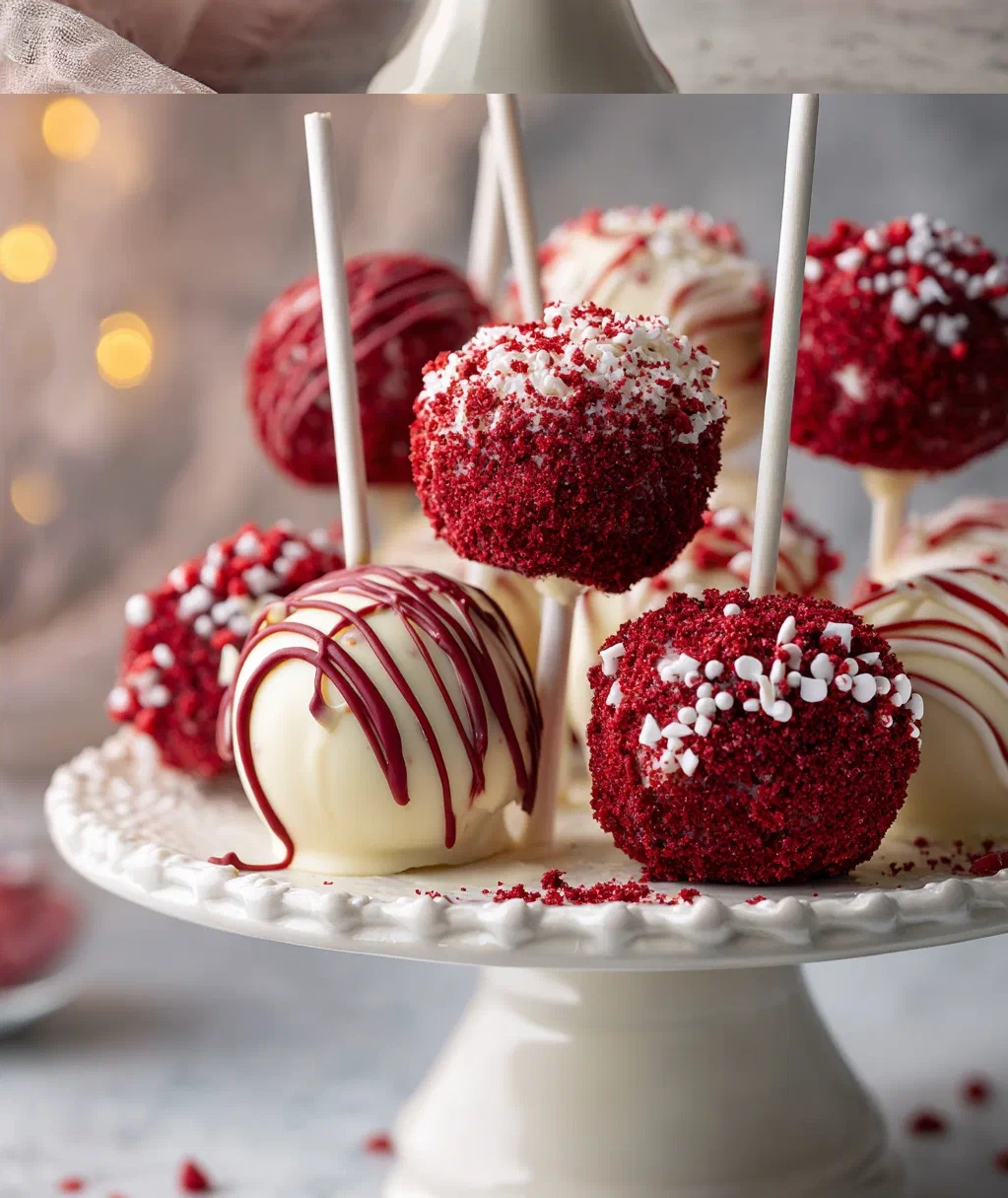 perfect red velvet cake pops recipe