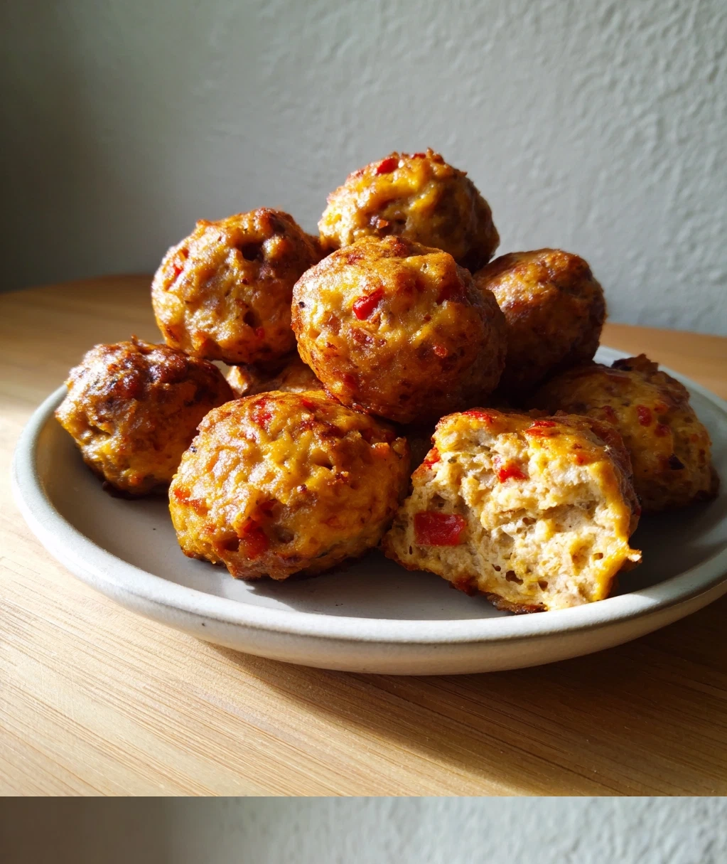 rotel cream cheese sausage balls