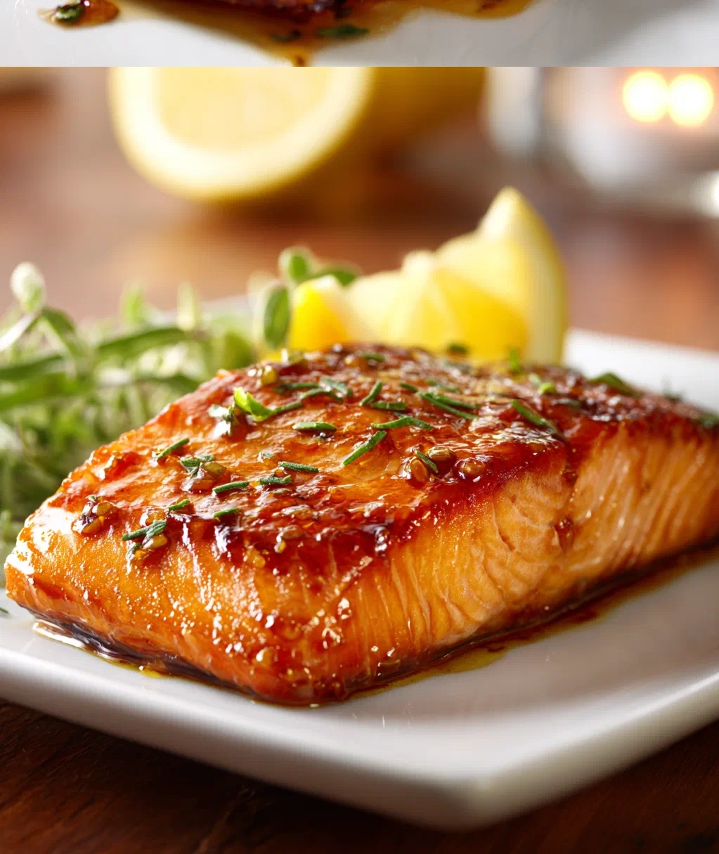 salmon with brown sugar glaze