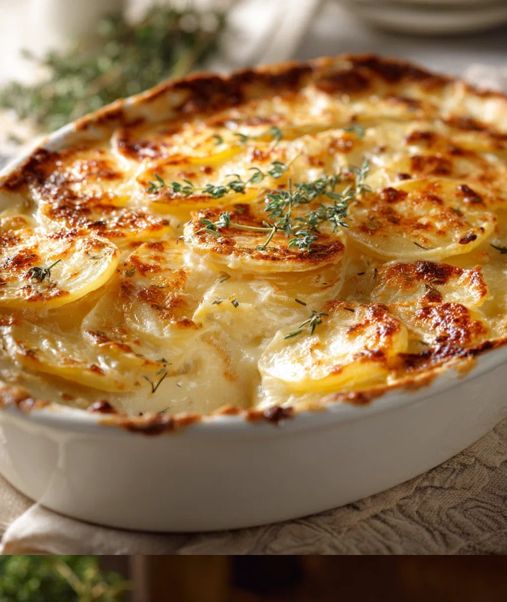 scalloped potatoes