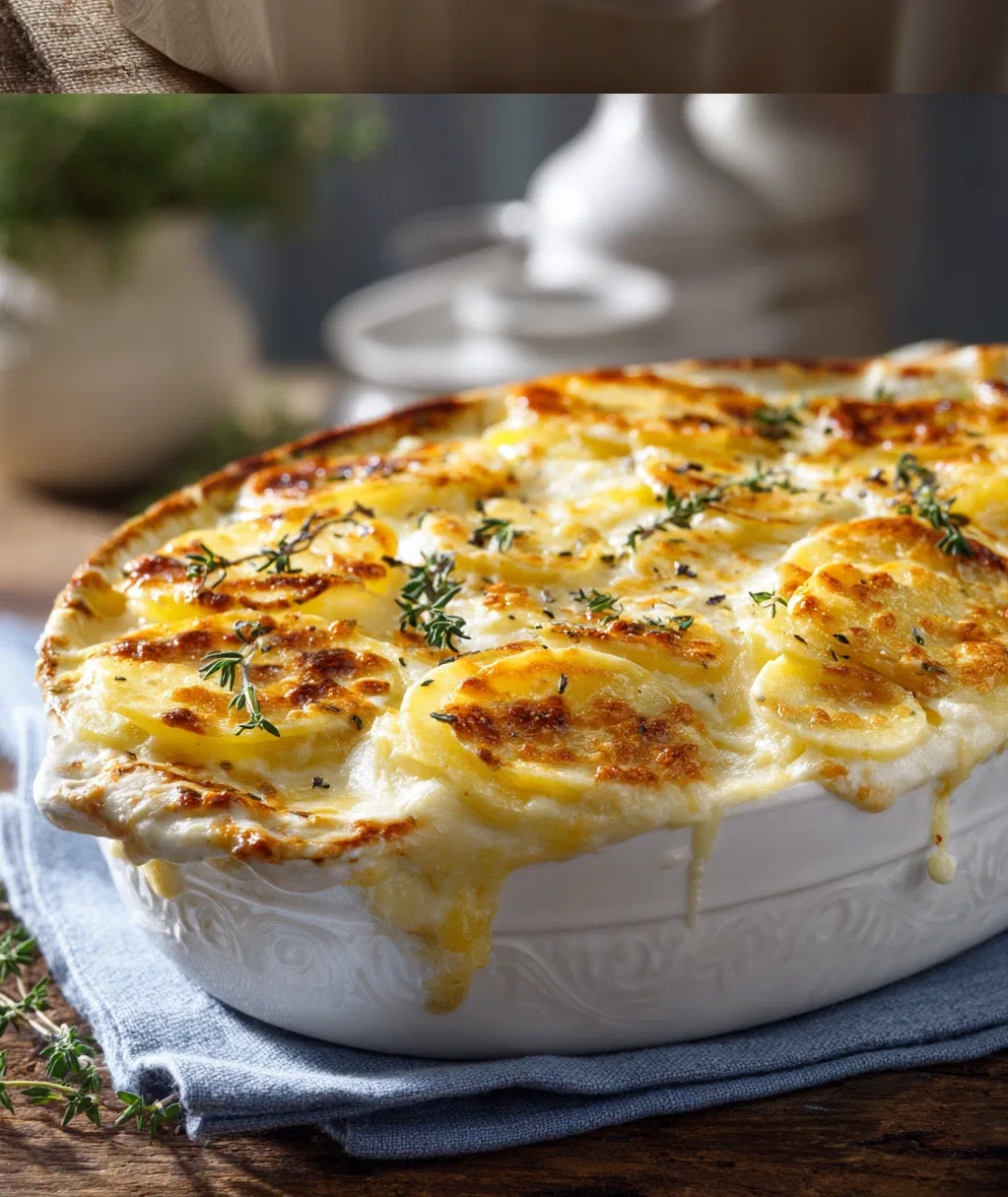 scalloped potatoes