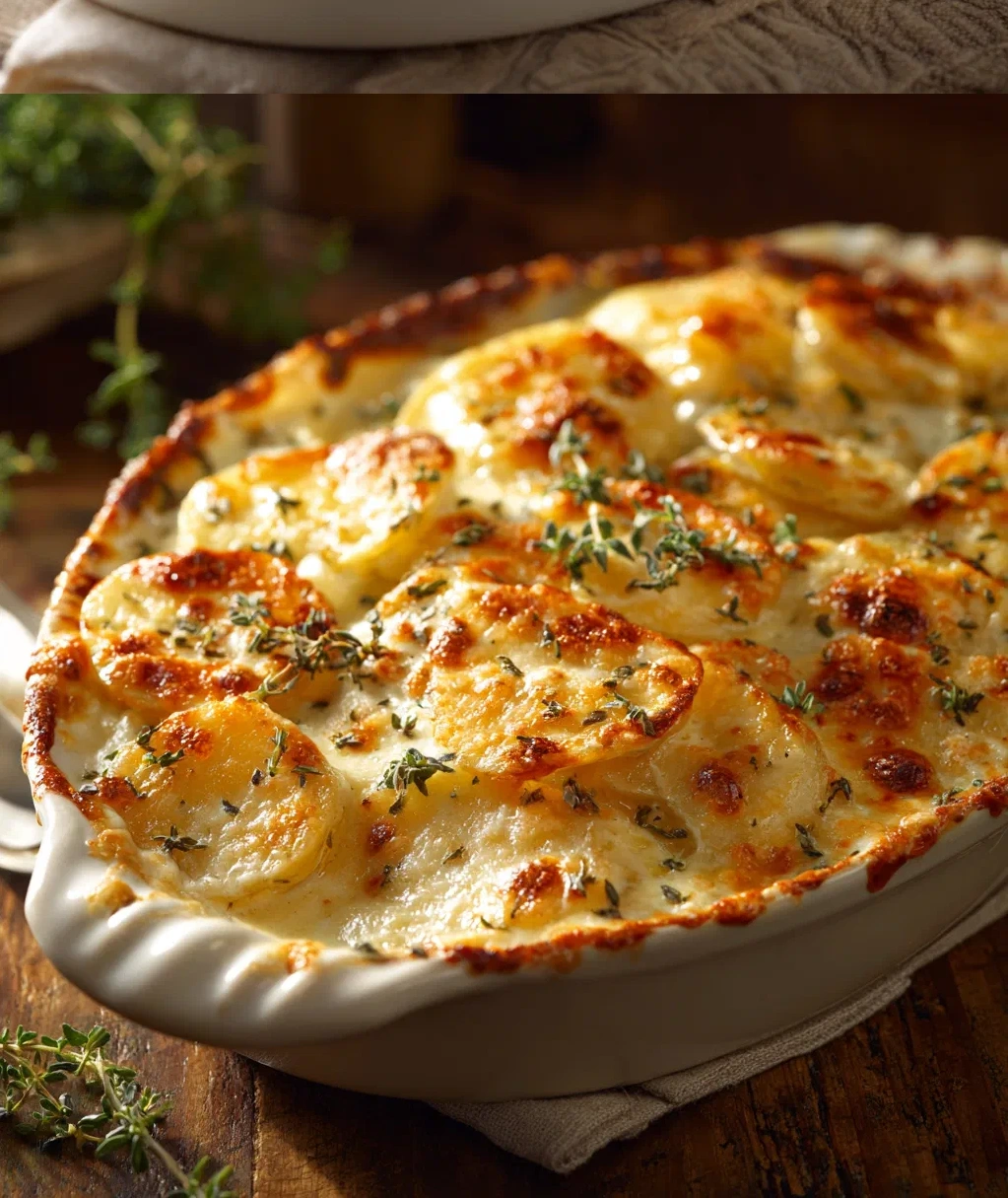 scalloped potatoes