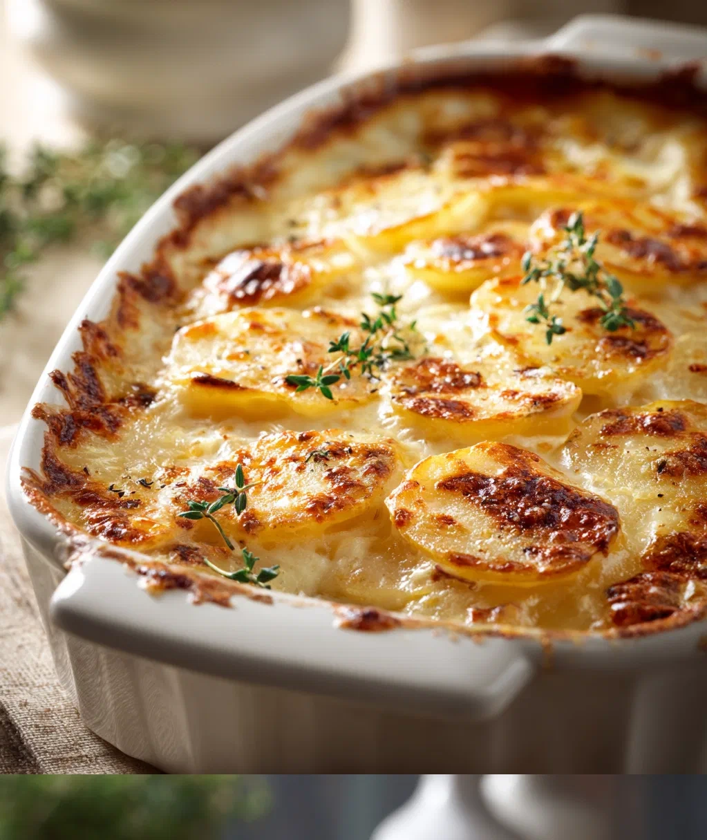 scalloped potatoes