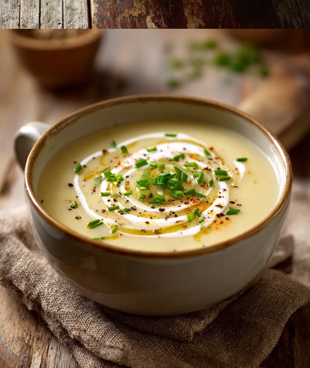 simple potato leek soup