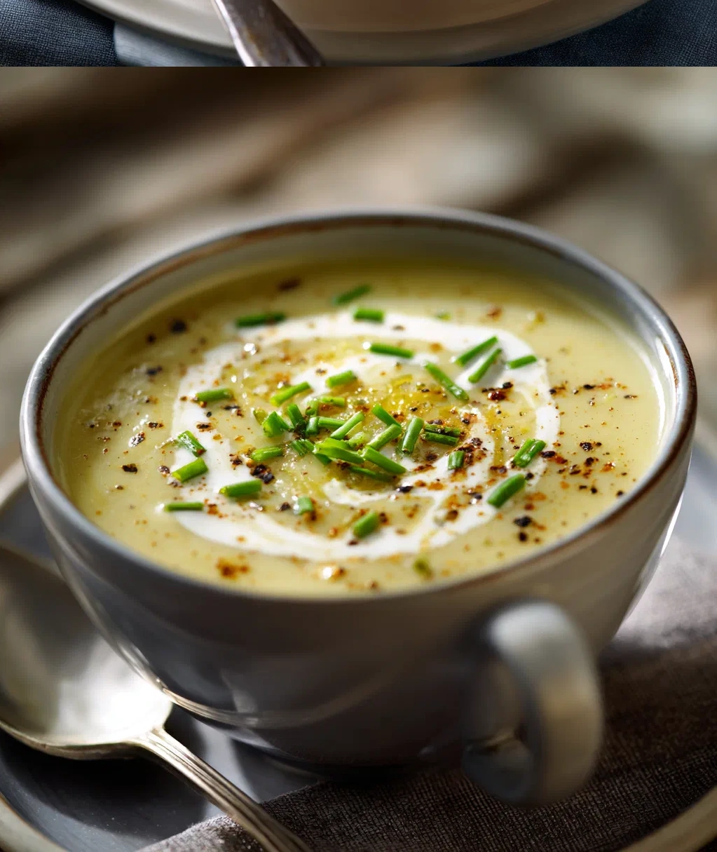 simple potato leek soup