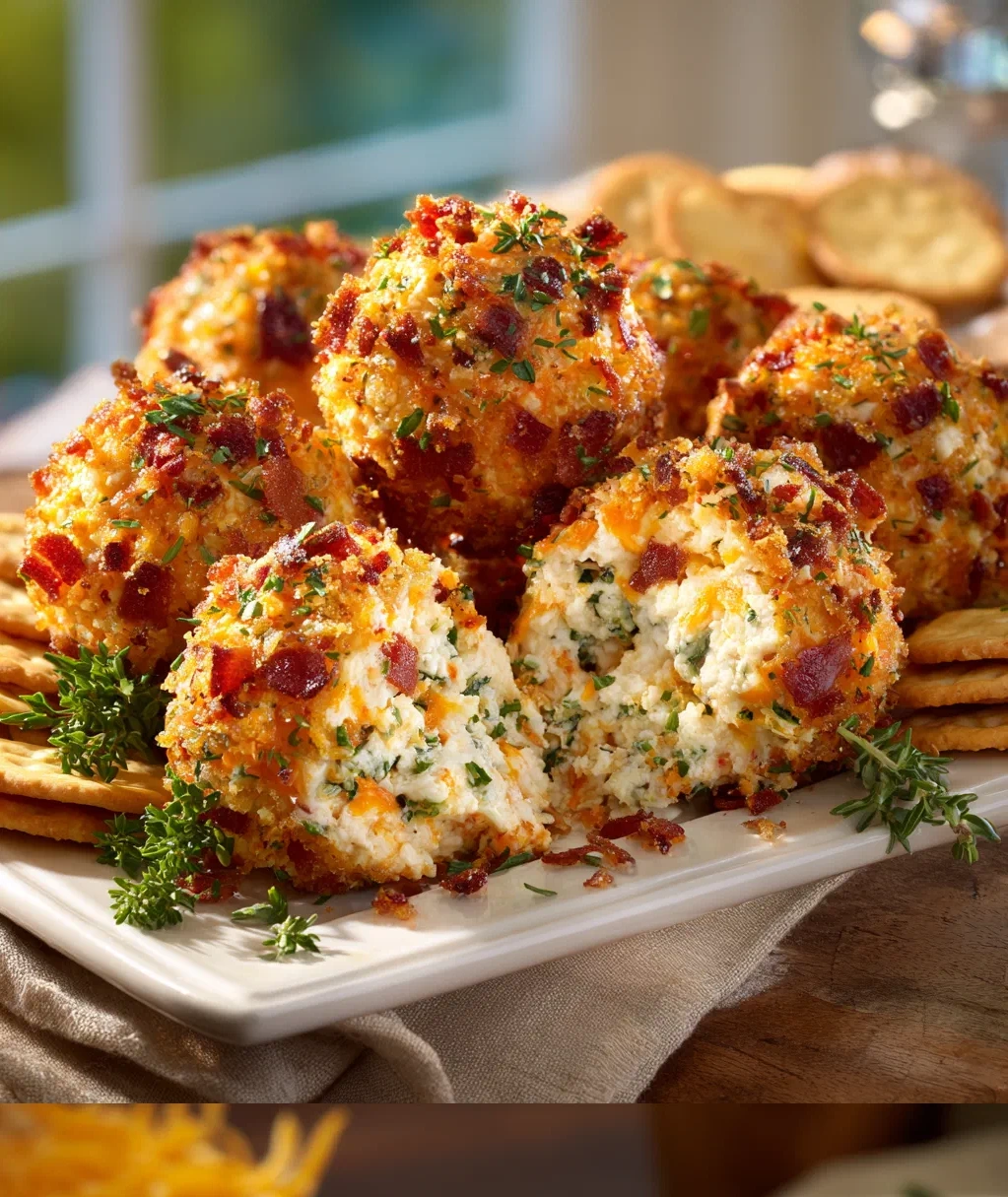 spicy bacon jalapeno popper cheese balls