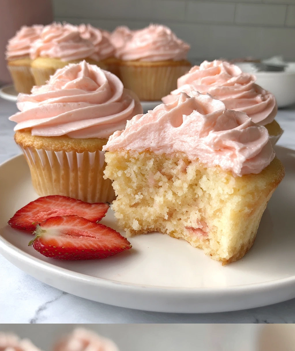 strawberry marshmallow frosting