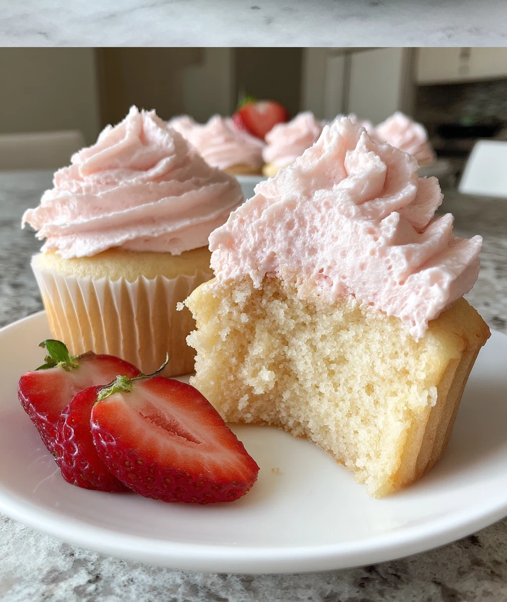 strawberry marshmallow frosting
