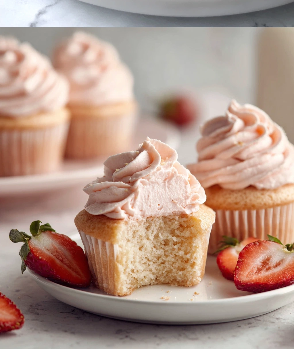 strawberry marshmallow frosting
