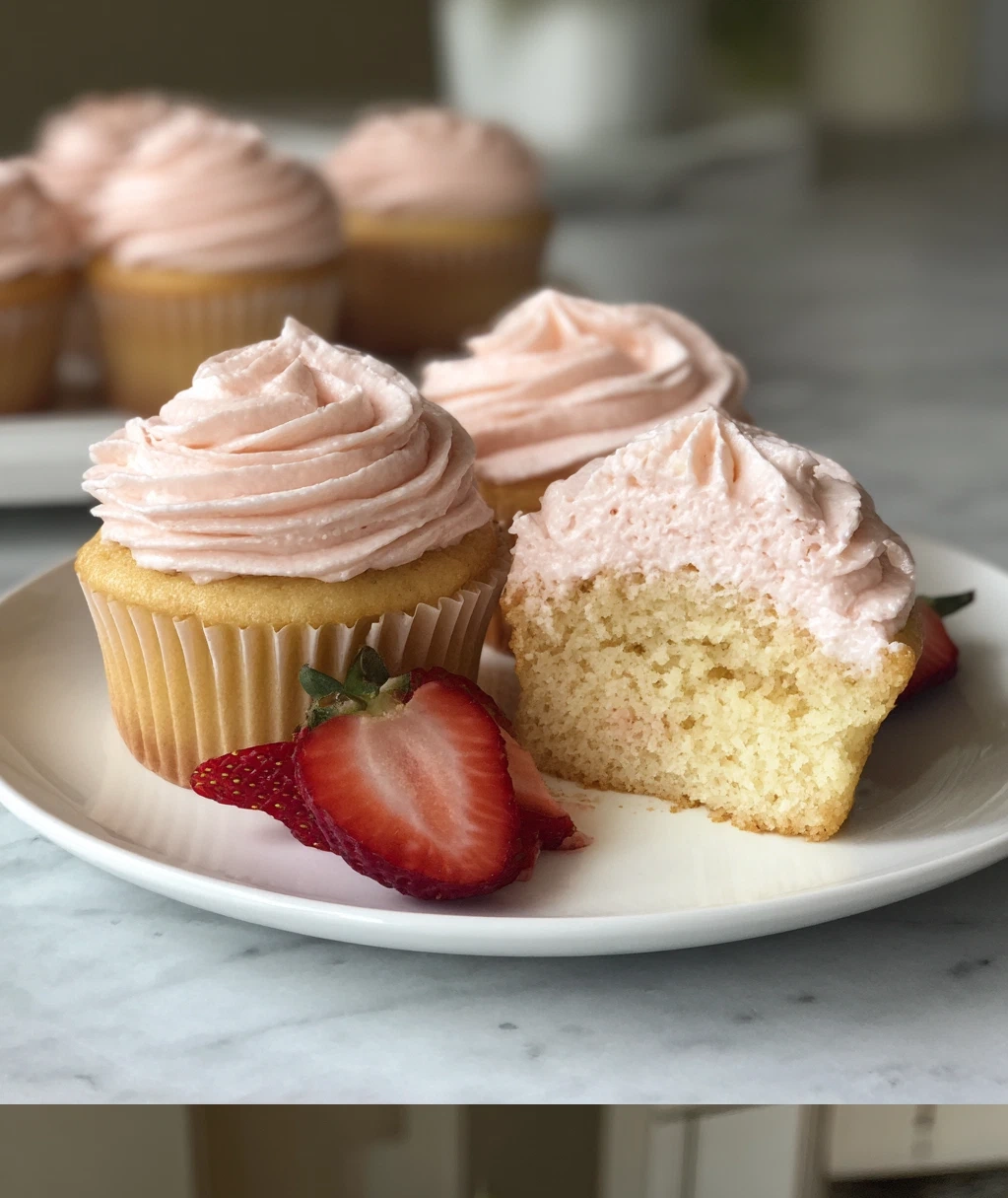 strawberry marshmallow frosting