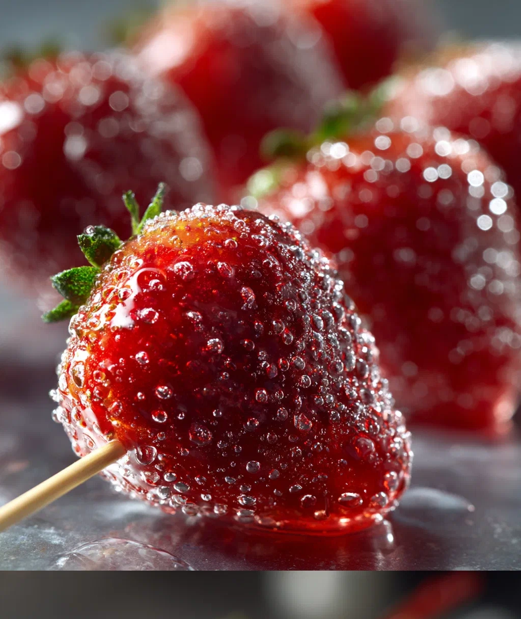 strawberry tanghulu