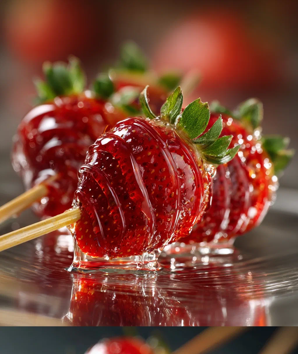 strawberry tanghulu