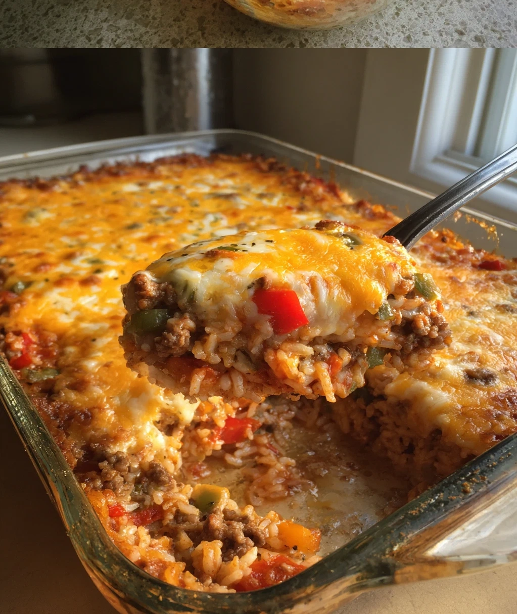 stuffed pepper casserole