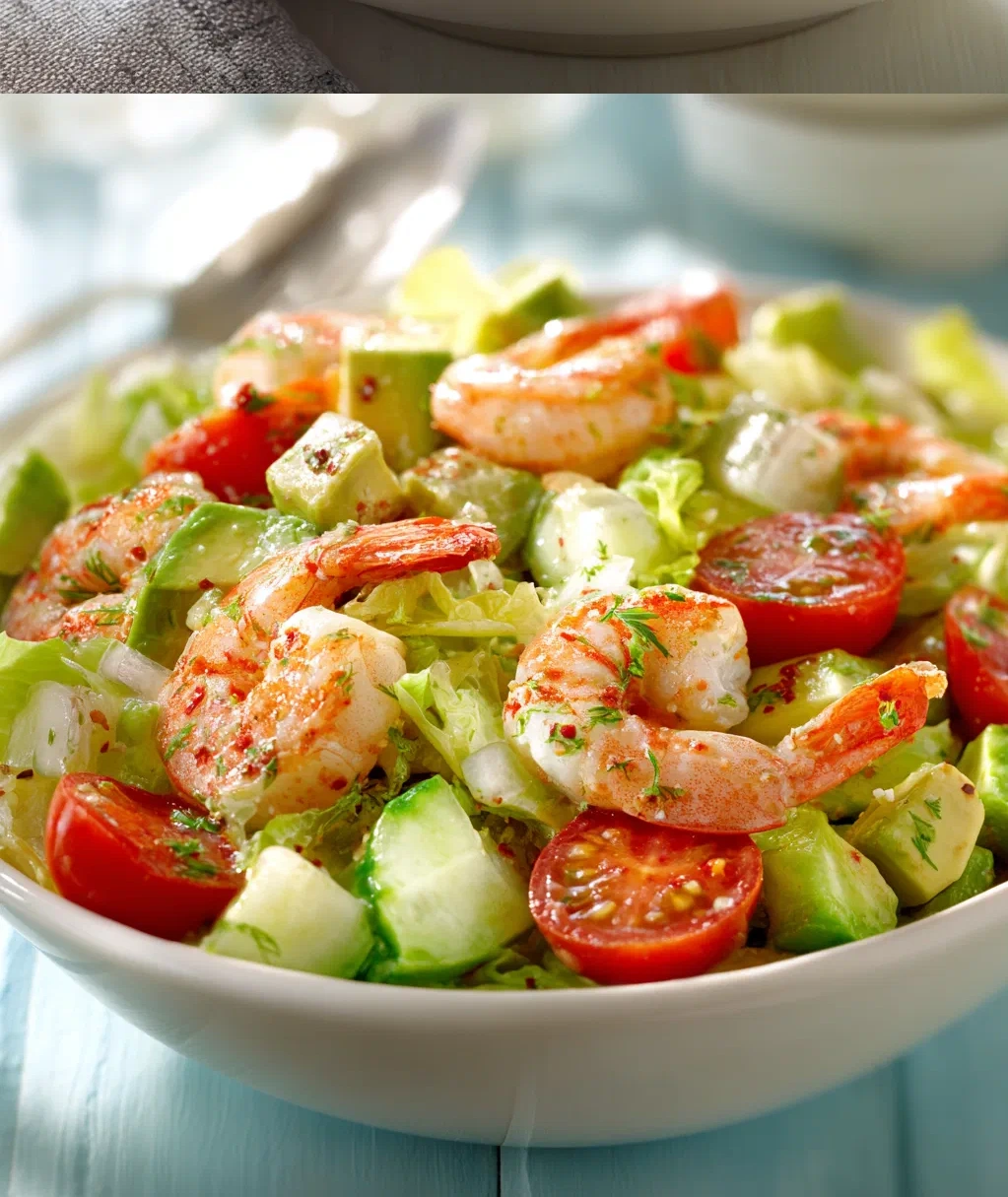 summer shrimp salad