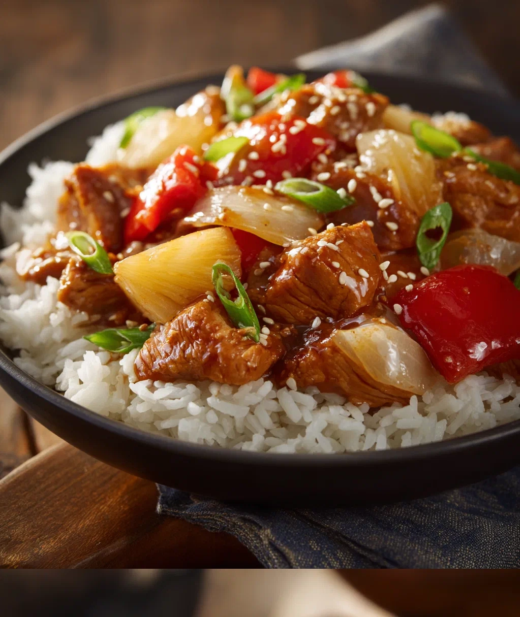 sweet hawaiian crockpot chicken