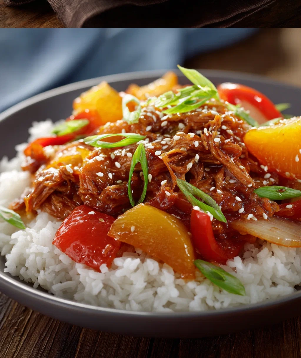sweet hawaiian crockpot chicken