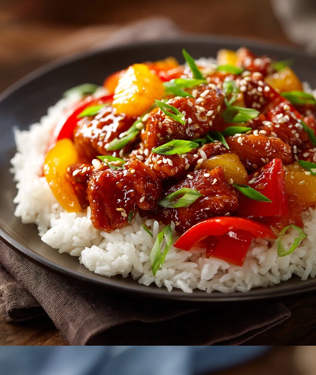 sweet hawaiian crockpot chicken
