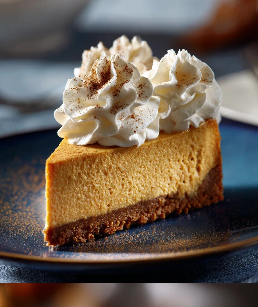 traditional pumpkin cheesecake