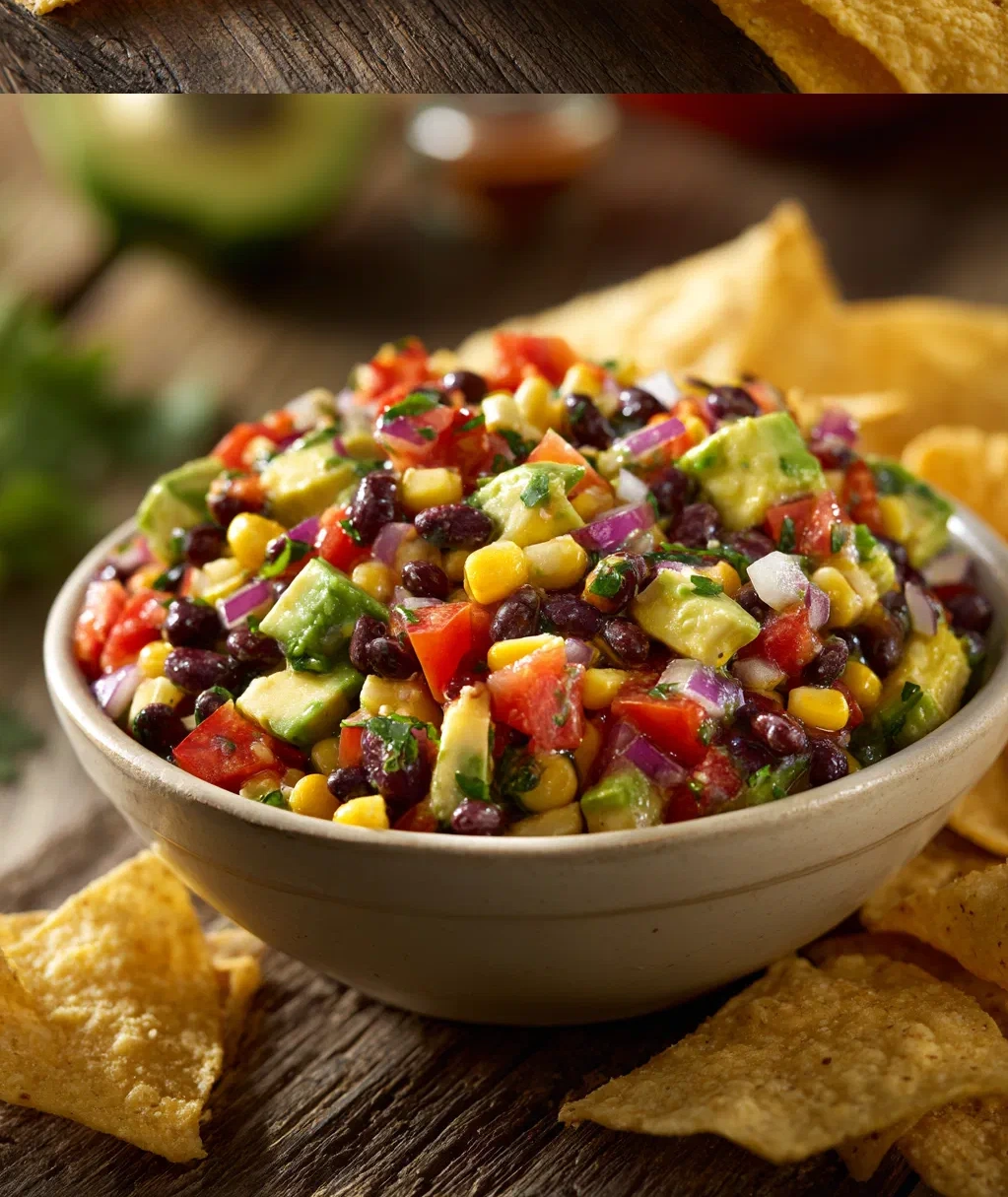 ultimate cowboy caviar dip