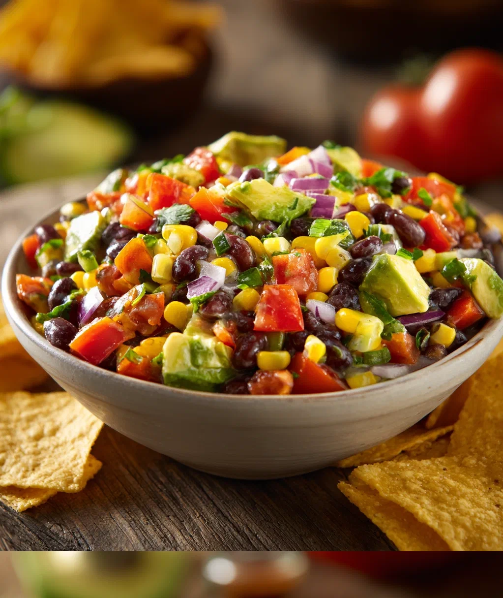 ultimate cowboy caviar dip