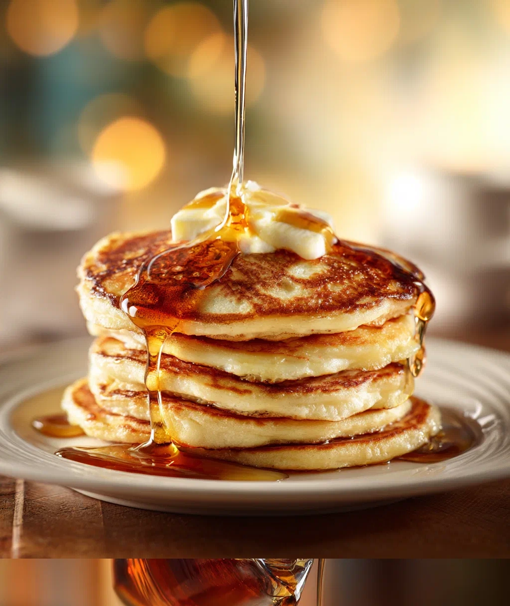 vanilla cinnamon buttermilk pancakes