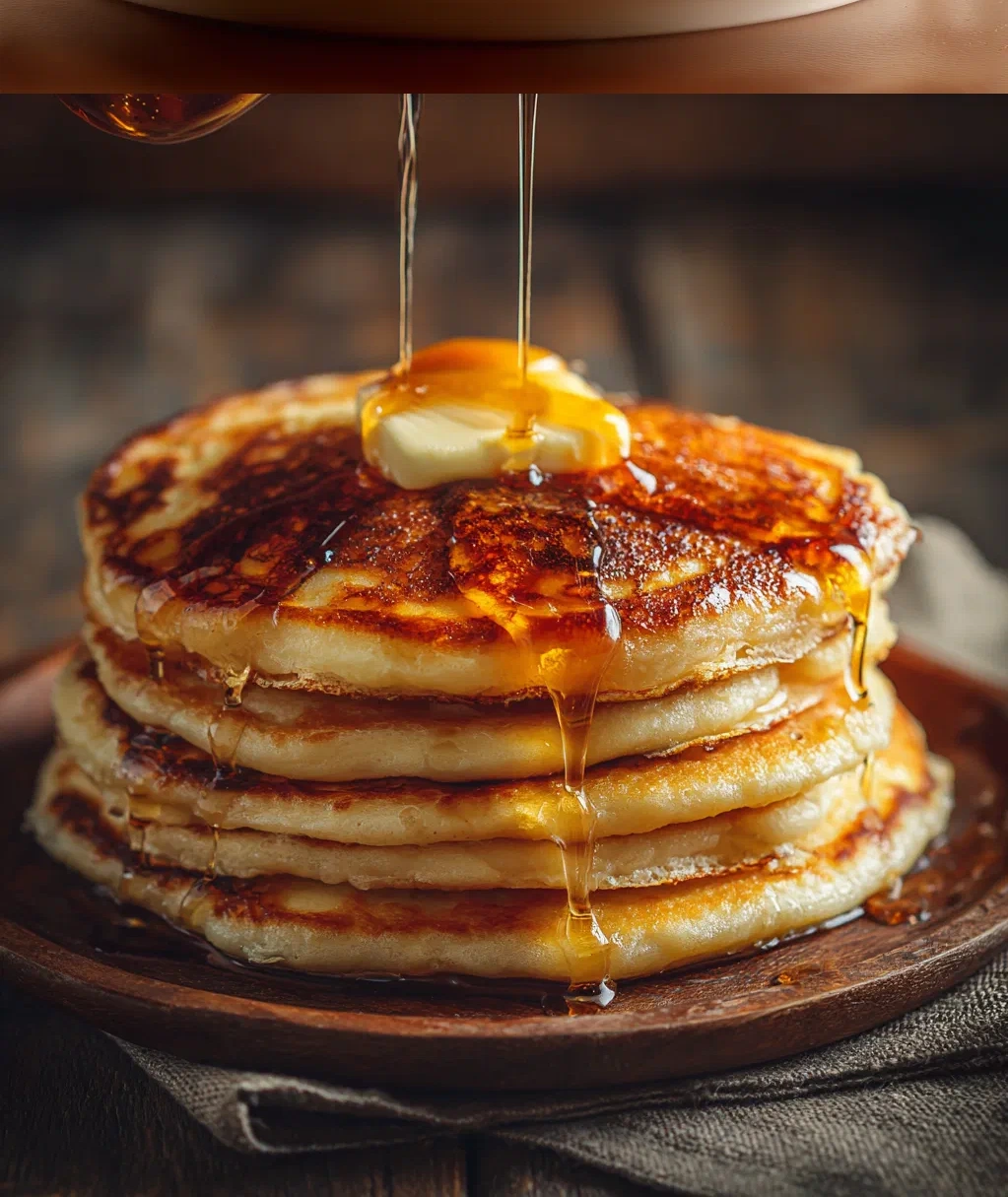 vanilla cinnamon buttermilk pancakes