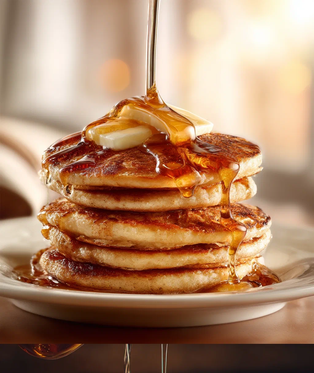 vanilla cinnamon buttermilk pancakes